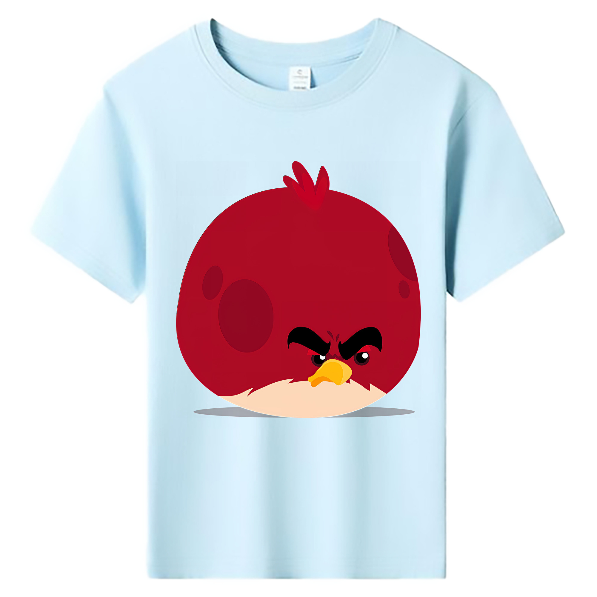 （画像用） Angry Birds アングリーバード 綿100％キッズTシャツ（フロントプリント）